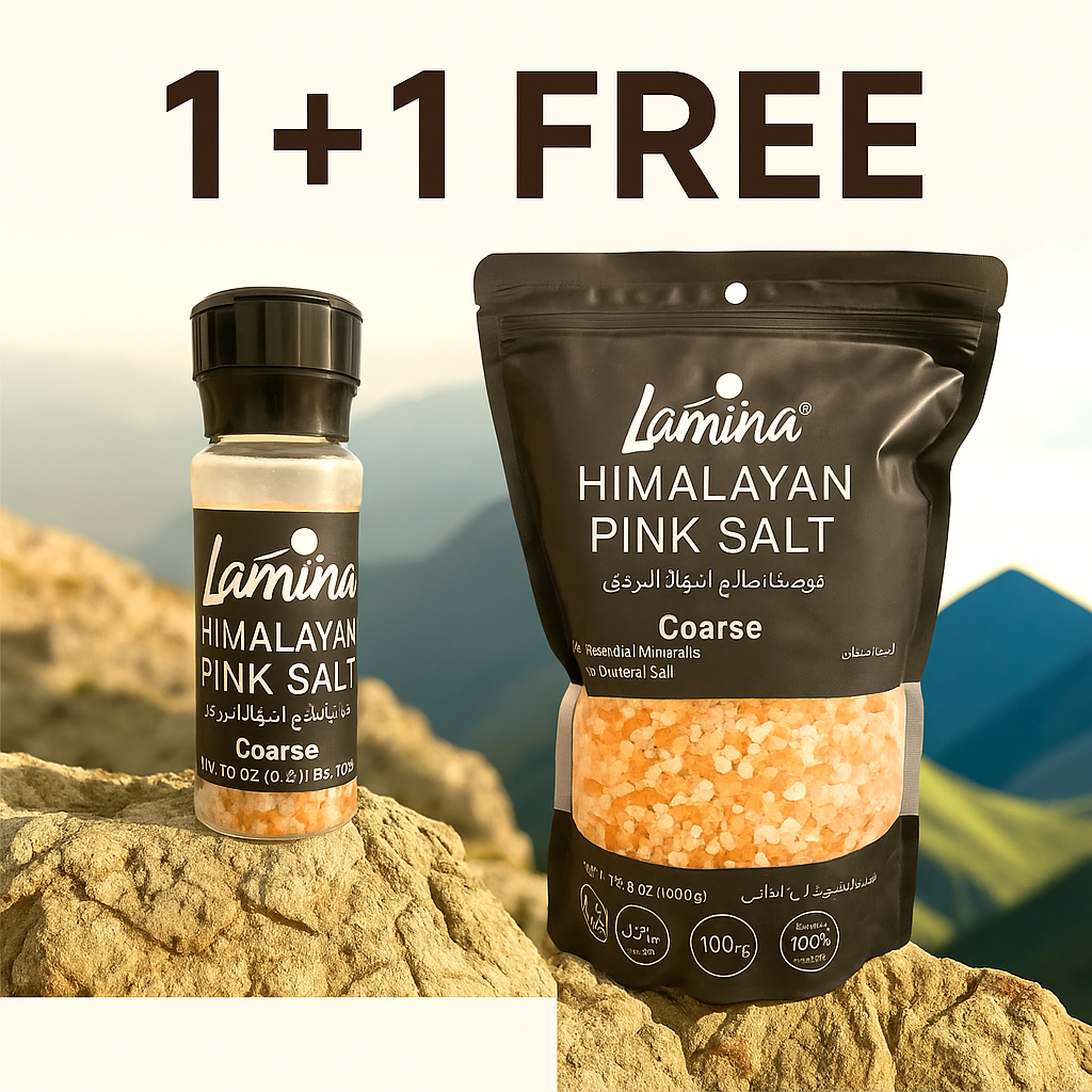 Lamina Himalayan Pink Salt – Buy 1 Get 1 Free Offer