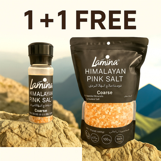 Lamina Himalayan Pink Salt – Buy 1 Get 1 Free Offer