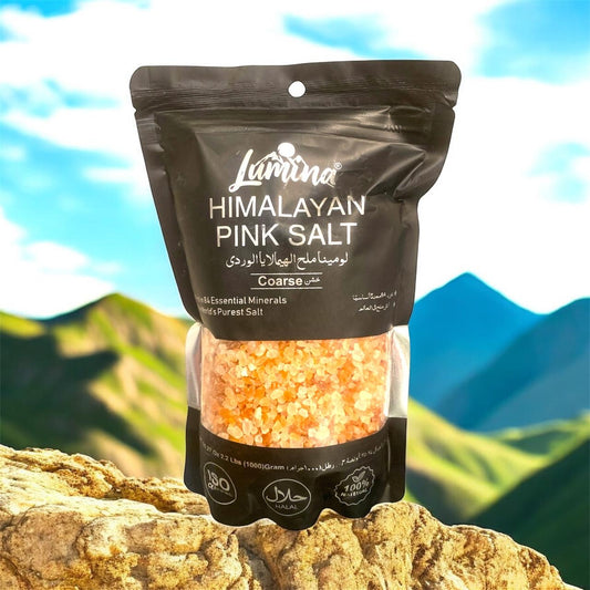 Lumina Himalayan Pink Salt  Coarse - 2.2 lbs (1000g)